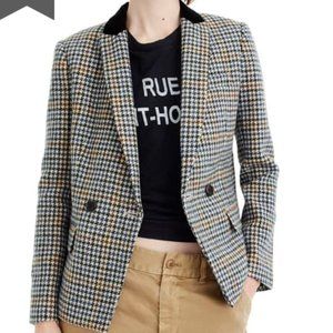 Dover Houndstooth Blazer 100% Wool